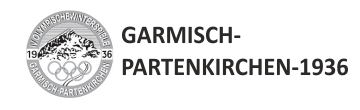 1936 GARMISH - PARTENKIRCHEN