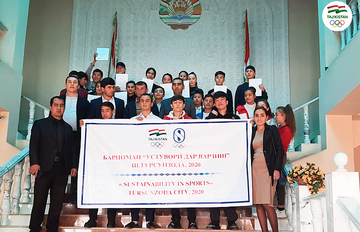Tajikistan NOC holds training seminars on sustainable development