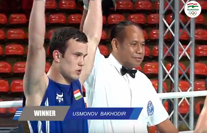 Bahodur Usmonov won the Boxing Title of Asia