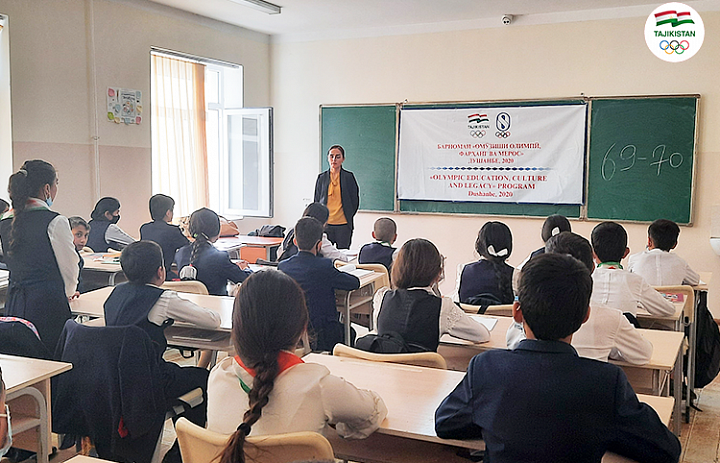 Tajikistan NOC runs Olympic Solidarity education events promoting Olympism