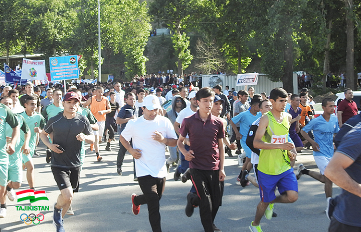 Tajikistan NOC celebrates success of National Run