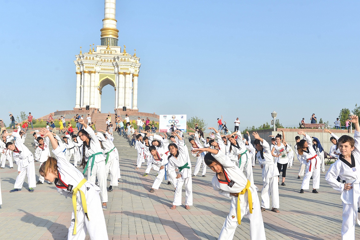 Olympic Day in Tajikistan