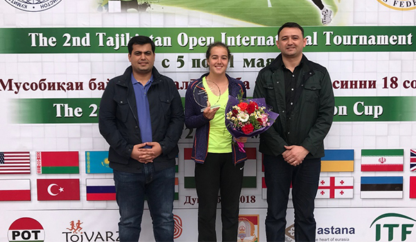 Анастасия – ғолиби “Tajikistan Tennis Federation Cup”